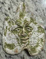Buy Leaf Face Mythical Man Classical Art Wall Sculpture Ancient Graffiti 2003 • 23.69£