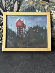 Buy Vintage Original Framed Painting Thorpeness Suffolk House In The Clouds A** Rare • 39.99£