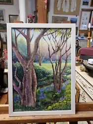 Buy Framed Oil On Canvas Woodland Scene - Christopher • 120£