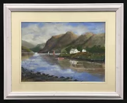 Buy Contemporary English School Study In Pastels Of Scottish Landscape. Signed. • 20£