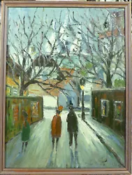Buy Unindentified Artist! City Scenery From Paris With Sacre Coeur. No Reserve • 154.82£