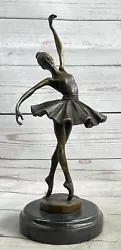 Buy Enchanting Prima Ballerina Collectible Handcrafted Sculpture By Miguel Lopez • 185.45£
