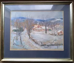 Buy Arthur B. Wilder - American (1857-1949) - Important Original Pastel Painting • 299£