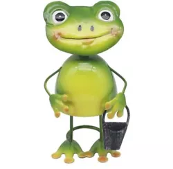 Buy Bright Eyes Standing Frog Garden Ornament • 8.99£