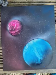 Buy Spray Painted Planets - A4 • 10£