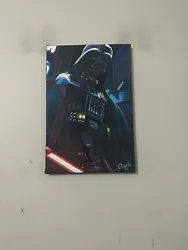 Buy Darth Vader Sith Lord Star Wars  12  X 18  Pop Art Painting Chris Cargill • 65.23£