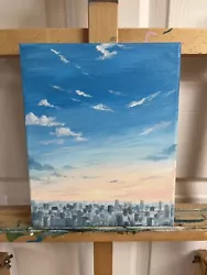 Buy City At Sunrise Painting • 40£