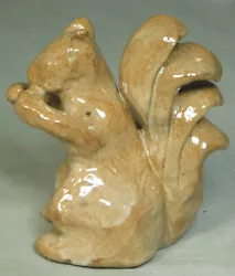 Buy 1970's Vintage Folk Art Ceramic Sculpture Squirrel Bushy Tail Craft Pottery NICE • 32.27£