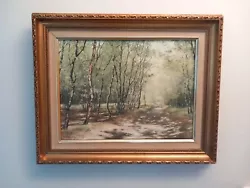 Buy Original Oil Painting Neil Spilman 1985 Woodland Norh Yorkshire • 193.95£