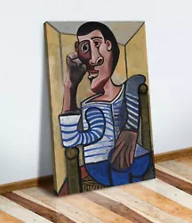 Buy Pablo Picasso The Sailor CANVAS WALL ART ARTWORK FRAMED PAINTING PRINT • 14.99£