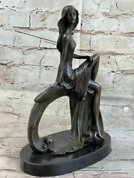 Buy Erotic Art /Vienna Bronze Striptease Signed By Mavchi French Sculpture Figure • 125.99£