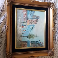 Buy Caroline Burnett Original Framed  Oil Painting  Pariesien  Street • 50£