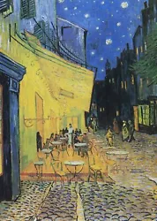 Buy Vincent Van Gogh Cafe Terrace At Night 1888 Famous Painting Art Reprint A3 A4 • 8.50£
