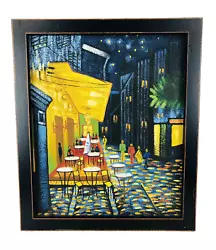 Buy Vincent Van Gogh “Cafe Terrace At Night” - Reproduction- Oil On Canvas • 85£