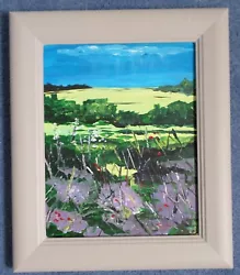 Buy Summer Fields, An Acrylic Painting, By John Cowan. • 9.99£