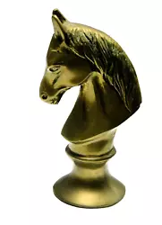 Buy Vintage Stunning Detail Cast Bronze Horse Head Bust Sculpture Statue 8.5 X 4.5   • 101.30£