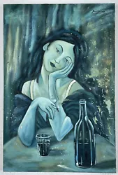 Buy Pablo Picasso (Handmade) Oil Painting On Canvas Signed & Stamped • 466.80£
