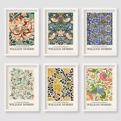 Buy William Morris Print Vintage Classic Canvas Wall Art Gift Home Poster A4 A3 • 12.99£