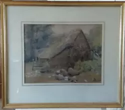 Buy Josiah Wood Whymper RI 1813-1903 ORIG Watercolour Framed Painting THE WATERMILL • 75£