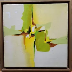 Buy Vintage 1960s Abstract Oil Painting-Scenic Road-Mid Century Modern Signed Mattox • 163.09£