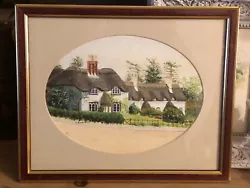 Buy Original Signed Artwork/painting Swan Green New Forest  • 12.45£