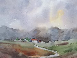 Buy Welsh Mountains Watercolour Painting - Signed Original  • 30£