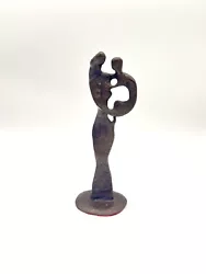 Buy Abstract Bronze Sculpture Mother & Child Figure 23cm • 50£
