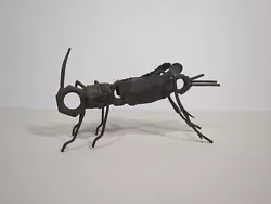 Buy Vintage Reclaimed Metal Insect Art Sculpture Grasshopper 10  Garden Art • 12.22£