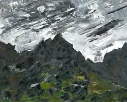 Buy Daniel Nichols After Kyffin Williams - Contemporary Oil, High Peaks • 136£