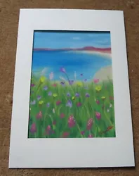 Buy Beach And Meadow In Pastel,  Original Artwork • 10£