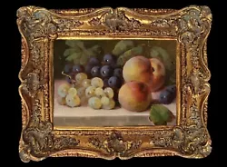 Buy Framed Original Oil Painting On Canvas Fruit Listed & Signed By Kayvon • 0.99£