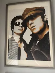 Buy Extra Large Framed 5D Diamond Painting Oasis Stereophonics U2 Inxs • 125£