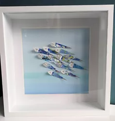 Buy Original Fish 3d Painting In Frame 8x8 Inches • 24.99£