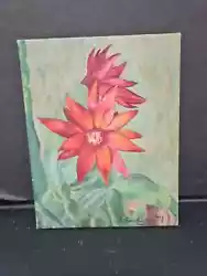 Buy Joseph Smedly Oil Painting 1964 Fuchsia Flower  • 30£