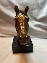 Buy Vintage Austin Prod Inc 1975 Art Sculpture Horse Head Statue Bookend Book Holder • 40.84£