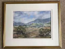 Buy Original Pastel Painting SUMMER FIELDS By Pamela Sleap (Mayfield, East Sussex) • 34.99£
