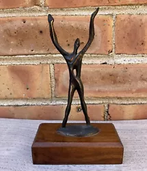 Buy 🔥 Vintage • Saunders Schultz Inspired Dance Bronze Figure • Statue • Freo Labs • 81.50£