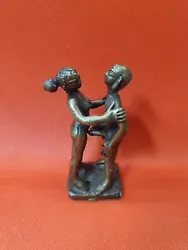 Buy 19th Century East Indian Bronze Erotic Sculpture • 27.18£