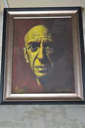 Buy DAVID HENTY OIL PAINTING OF  PICASSO - Price Reduced !!!! • 1,595£
