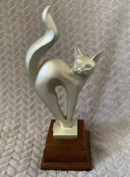 Buy Collectible Antique Art Deco Cat Sculpture Vintage Retro Style • 99.99£