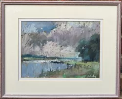 Buy John Tookey (b.1947) Pastels 'Landscape ’ Signed • 57£