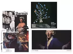 Buy Bundle- 3 Assorted Cindy Sherman And Louise Bourgeois Rare Posters • 275.41£