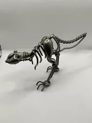 Buy Brutalist Metal And Bolts T-Rex Dinosaur Sculpture  • 17.97£