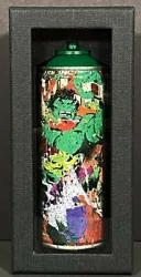 Buy Authentic Mr Brainwash Art - Spray Can - Hulk.Signed And Numbered • 1,181.69£