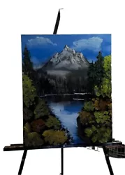 Buy Acrylic Painting Of Mountain Hand Painted • 25£