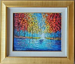 Buy Slava Ilyayev ORIGINAL PAINTING Hand Signed Oil On Canvas Colorful Nature Art • 3,335.53£