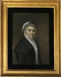 Buy Antique Picture Painting Pastel Portrait  Mrs Walmsley • 200£