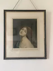 Buy T Hamilton Crawford Engraving ‘Head Of Girl’ Signed • 20£
