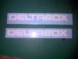 Buy Deltabox Yamaha 170mm Fairing Decal Sticker R6 R1 All Colours  • 2.10£