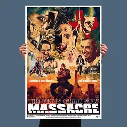 Buy Graham Humphreys The Texas Chainsaw Massacre Mondo Frightmare Poster Print RARE • 163.37£